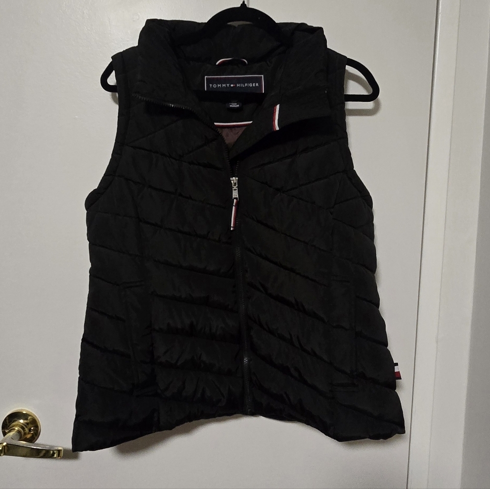 Tommy Hilfiger Black Puffer Vest